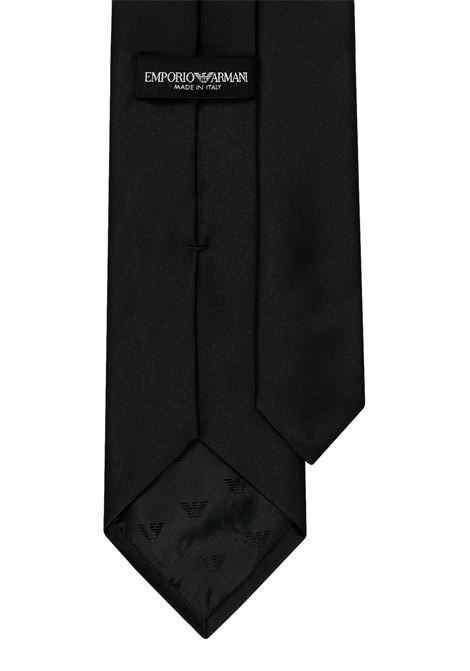 CRAVATTA IN PURA SETA MICRO MOTIVO JACQUARD EMPORIO ARMANI | Cravatte | 340075 CC19700020